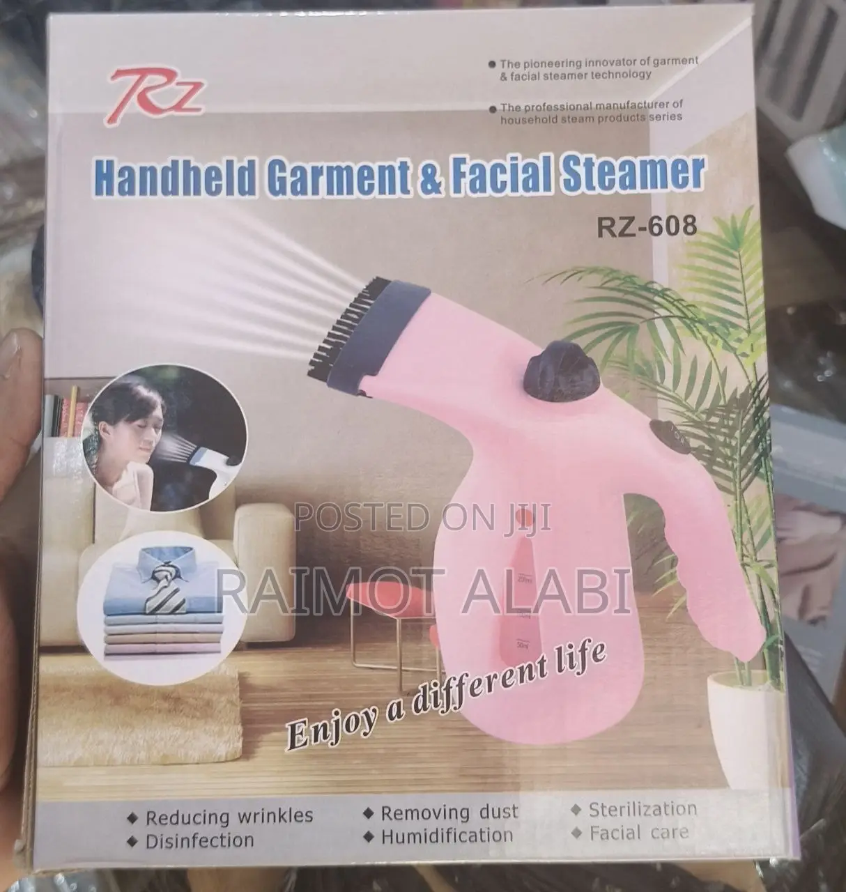 Handheld Garmet and Facial Steamer