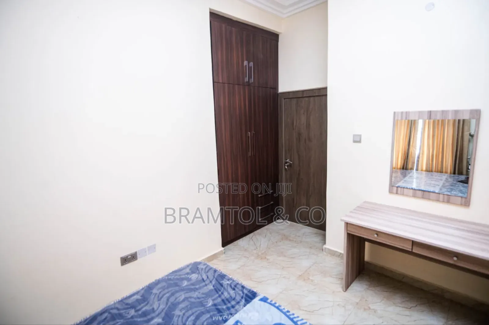 Furnished 1bdrm Block of Flats in Guze for rent