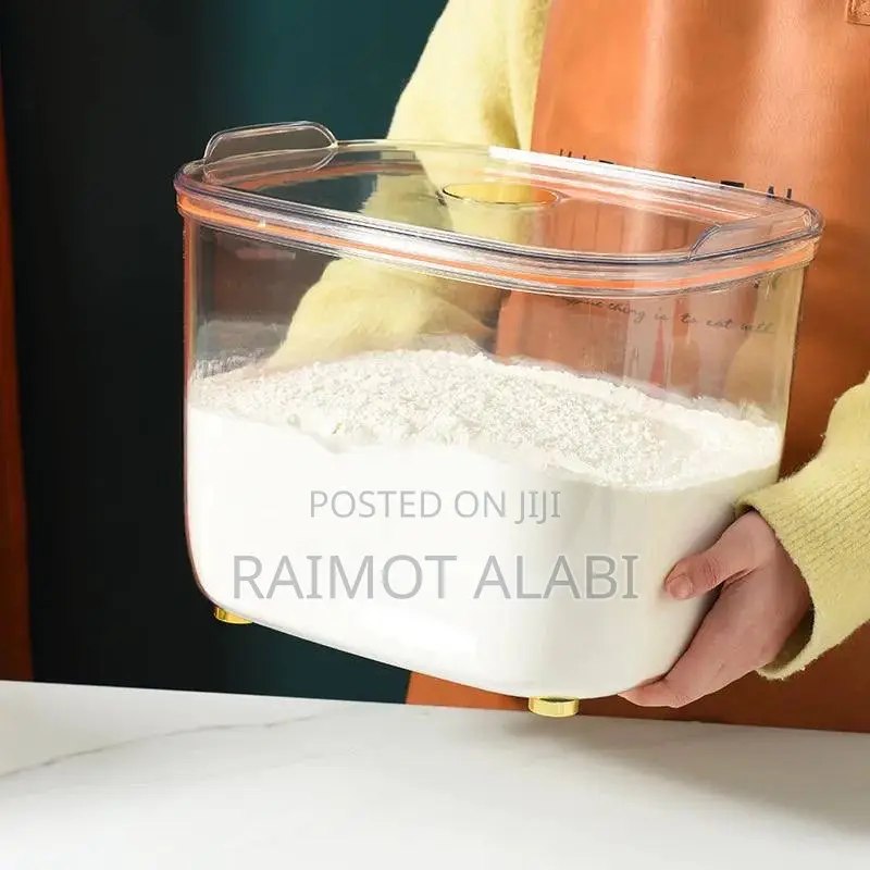 2 Acrylic Rice Bin