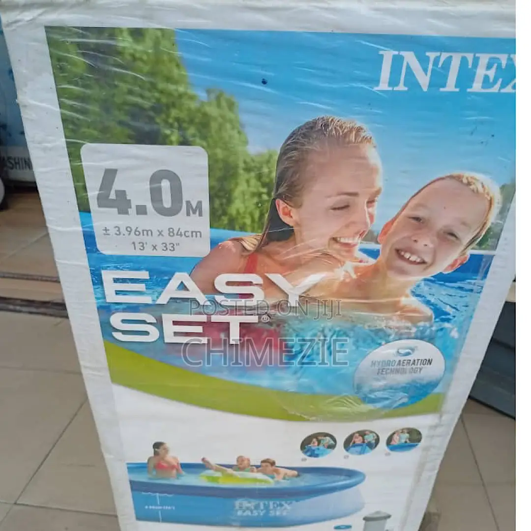 Intex 13ft Easy Set Pool With Crystal Clear Filtration Machine