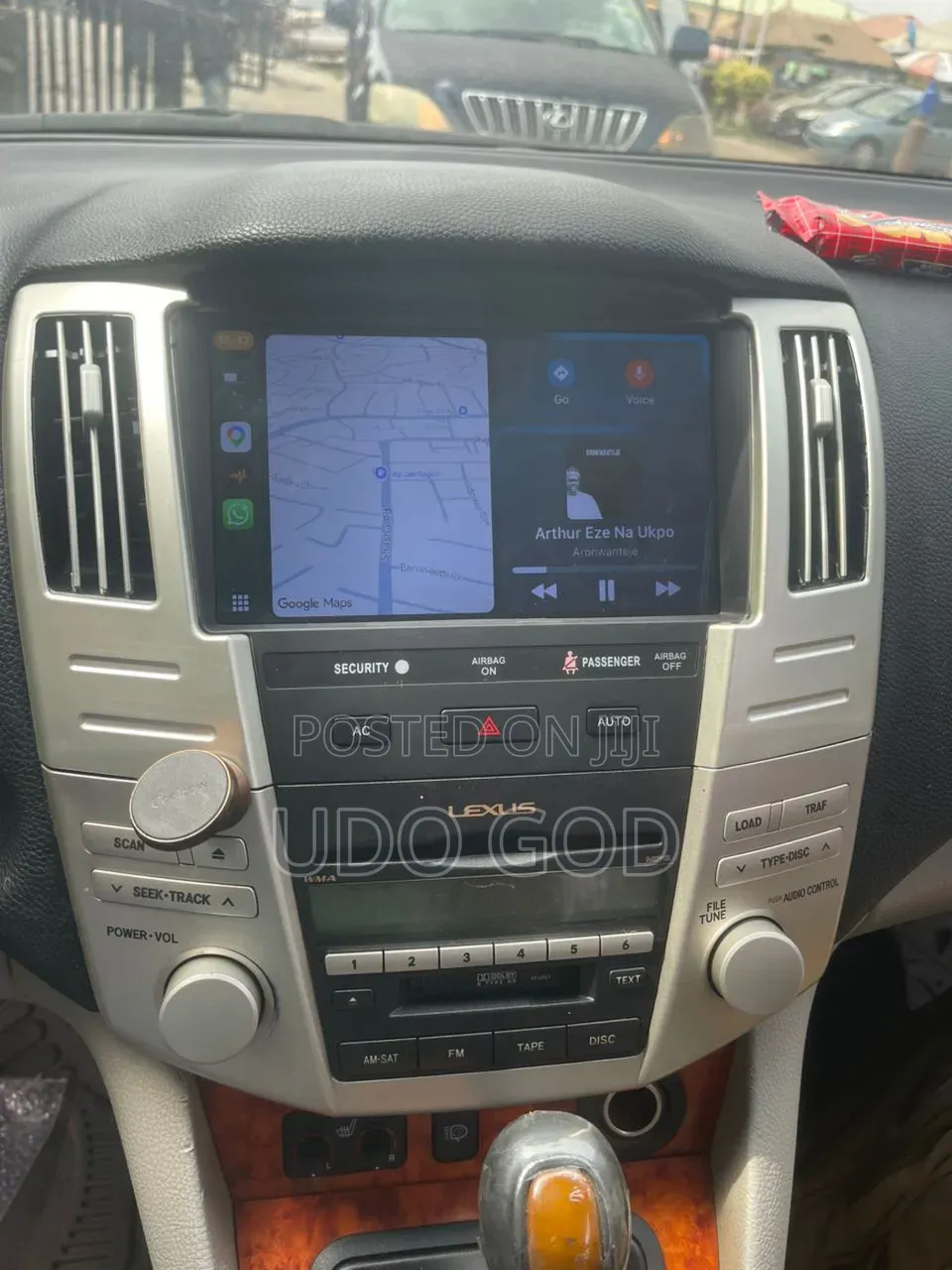 Lexus Rx330 to Rx350 Rx400h Android Apple Car Play With Android Auto