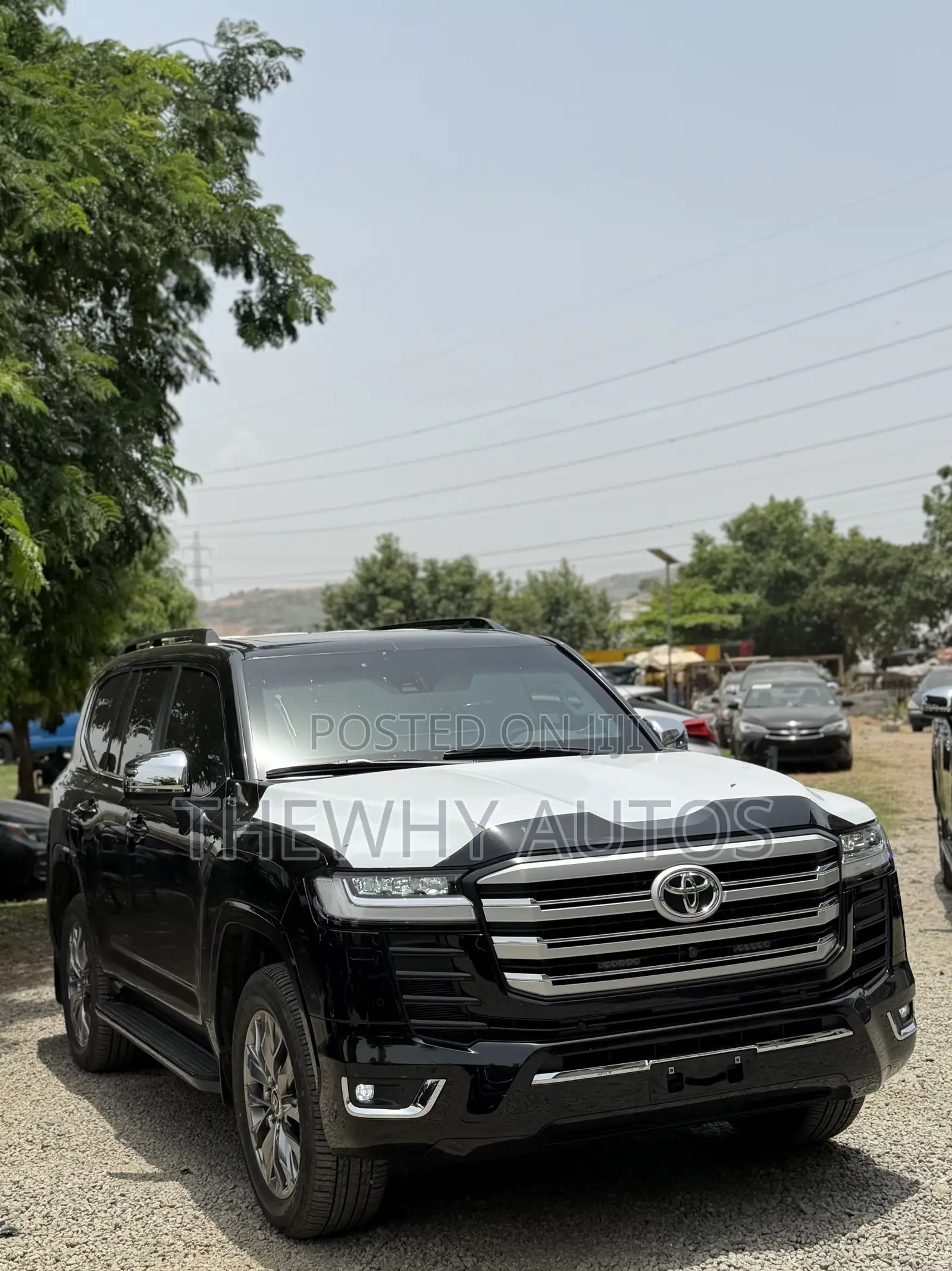 New Toyota Land Cruiser LC300 2025 Black