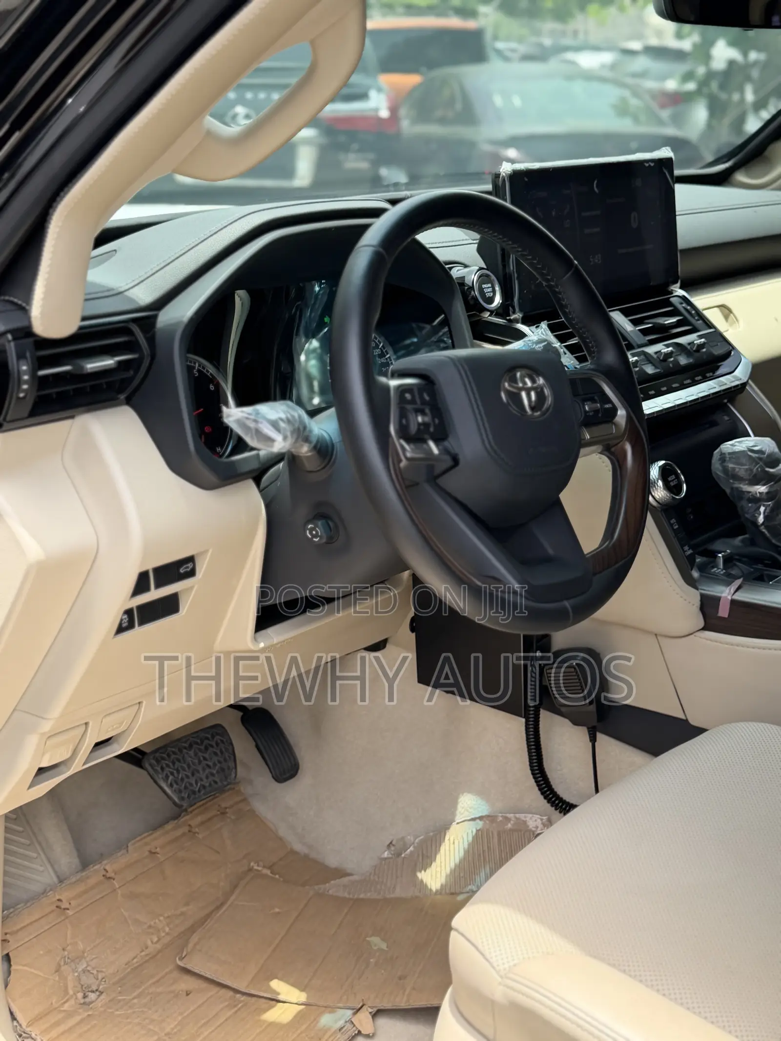 New Toyota Land Cruiser LC300 2025 Black