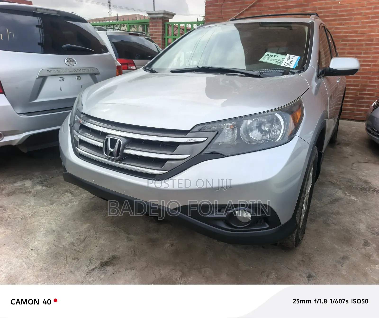 Honda CR-V EX-L 4dr SUV (2.4L 4cyl 5A) 2013 Silver