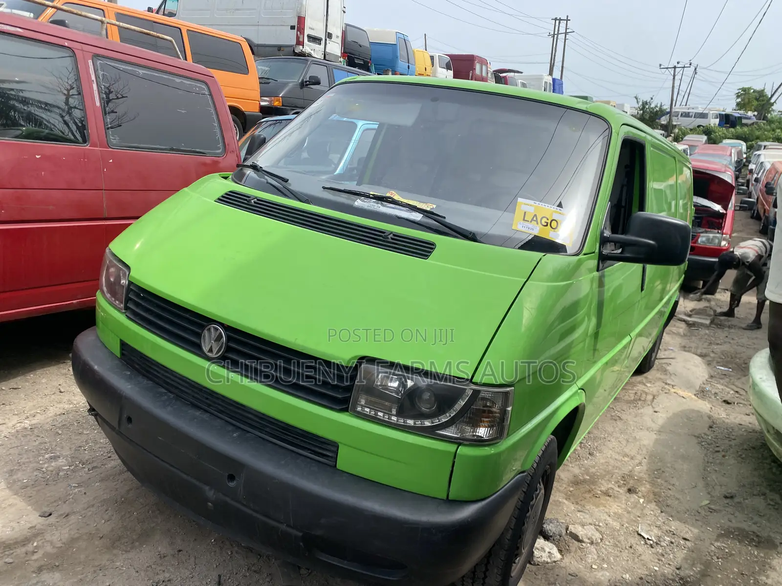 Volkswagen Transporter 2004 Green