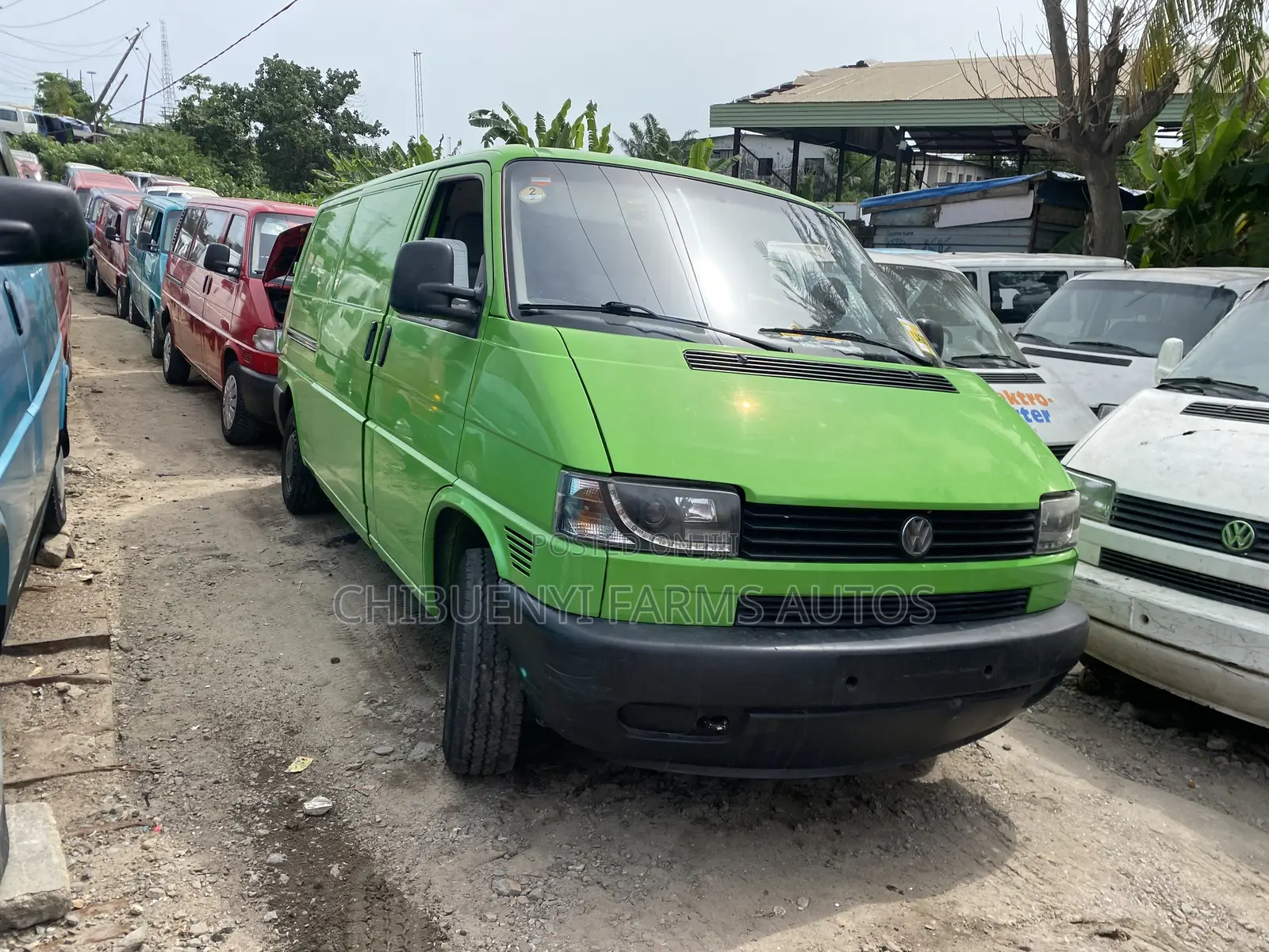 Volkswagen Transporter 2004 Green