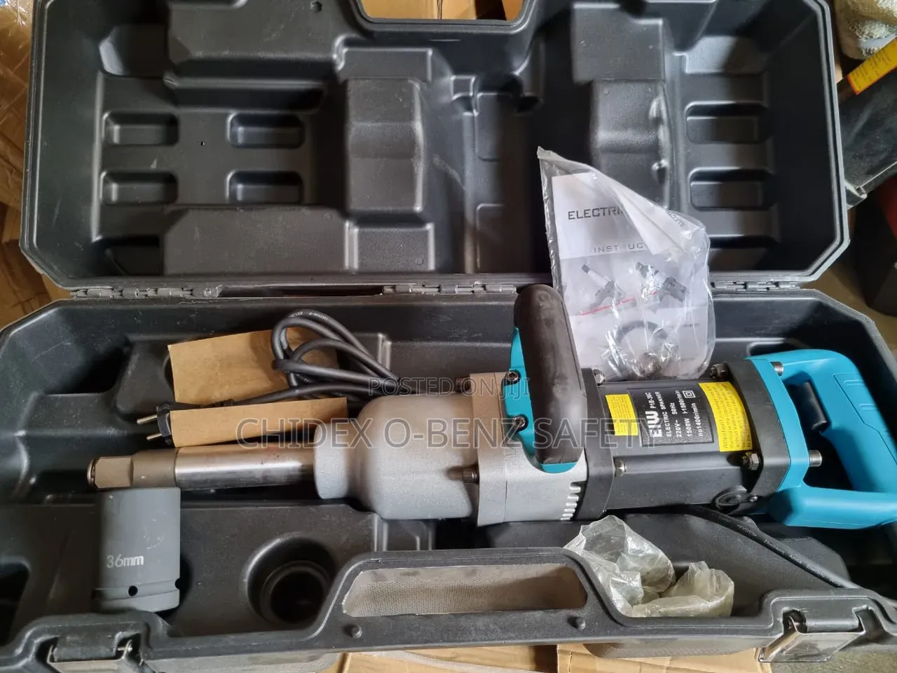 11⁄2" Industrial Electric Impact Wrench