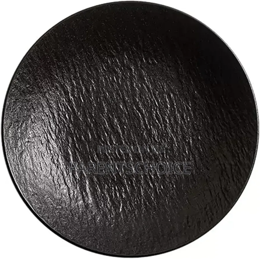 Melamine Round Dish Plate Unbreakable - 12pcs