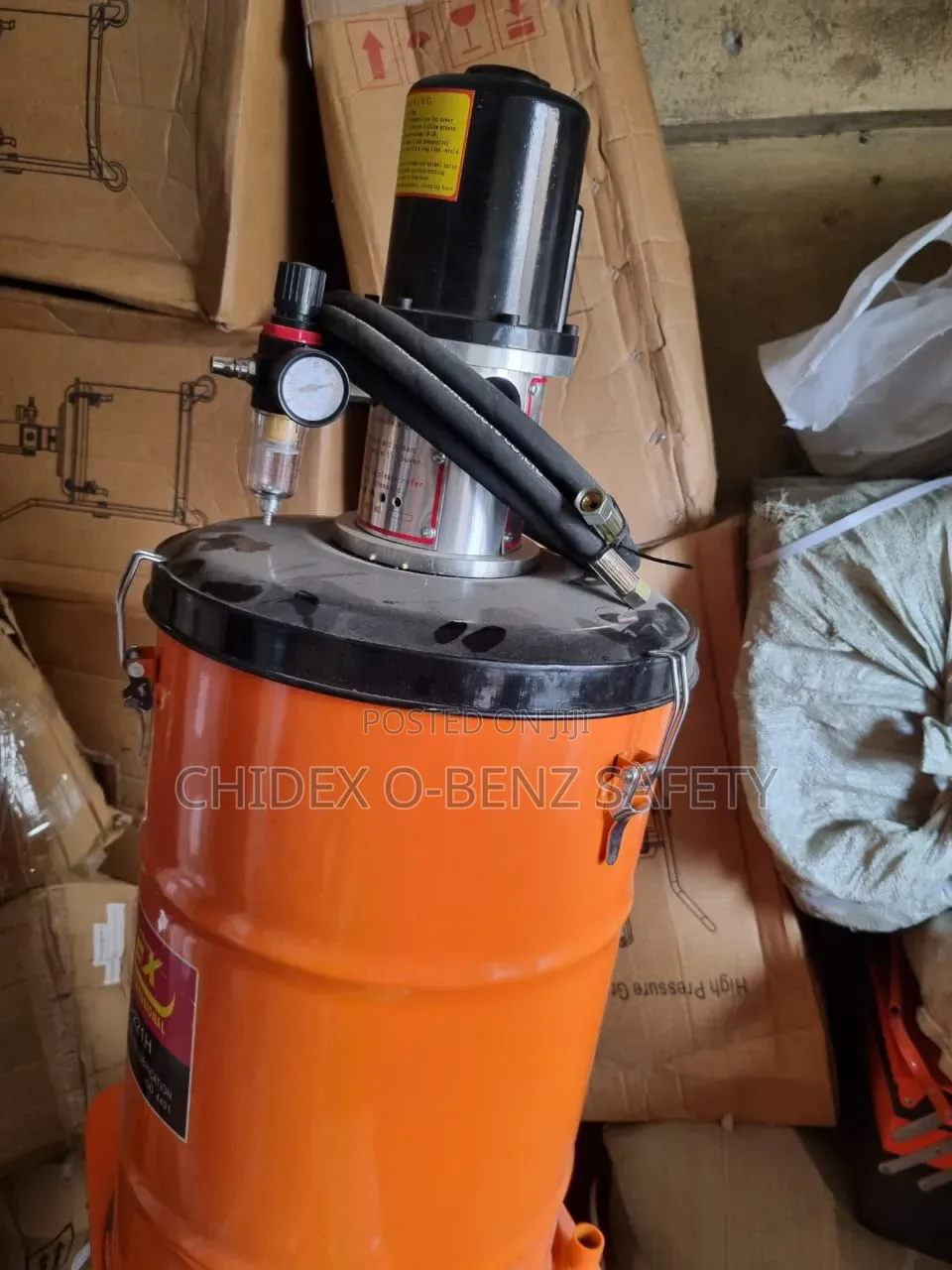 50l Professional Air Grease Bucket