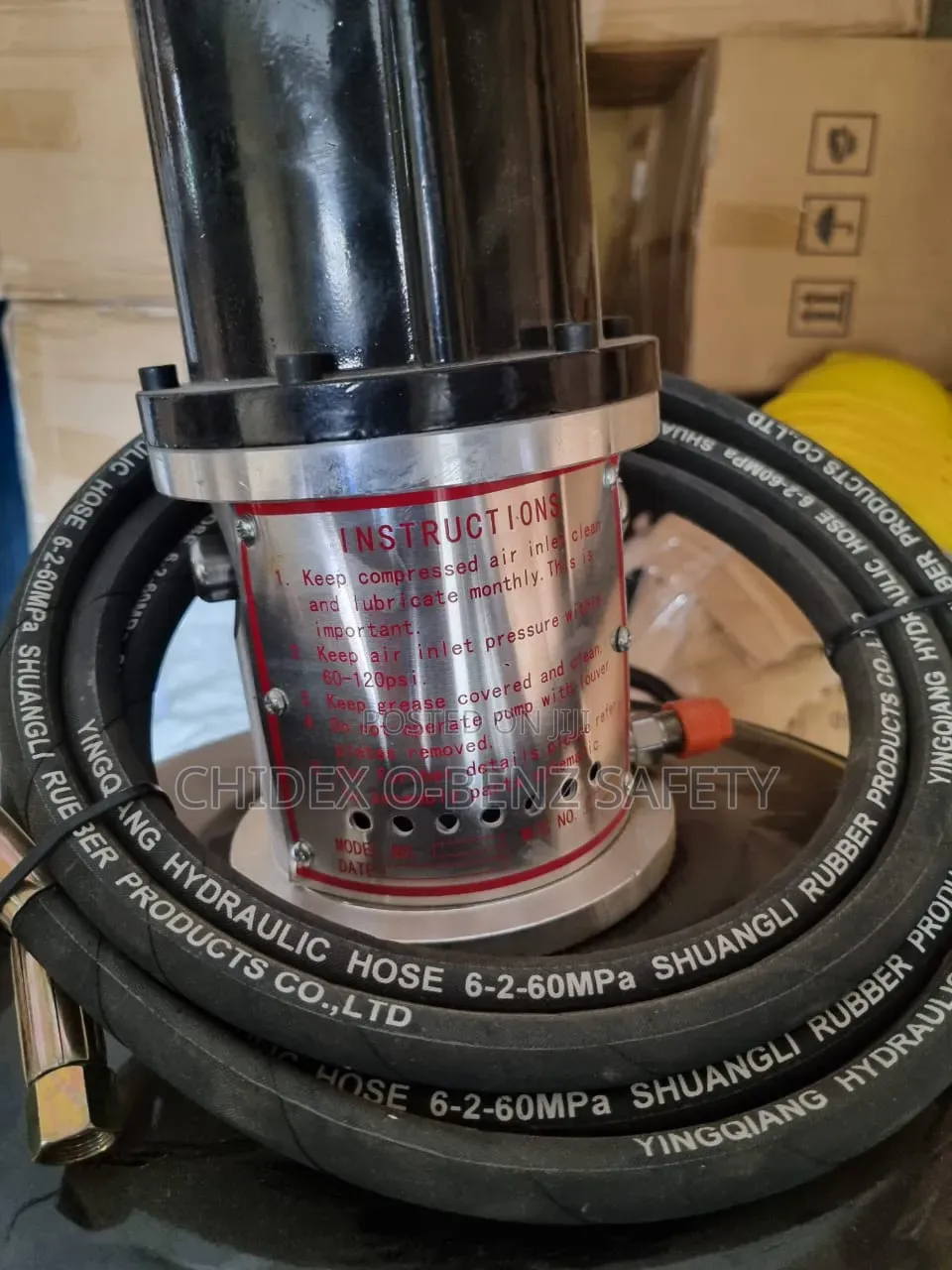 50l Professional Air Grease Bucket