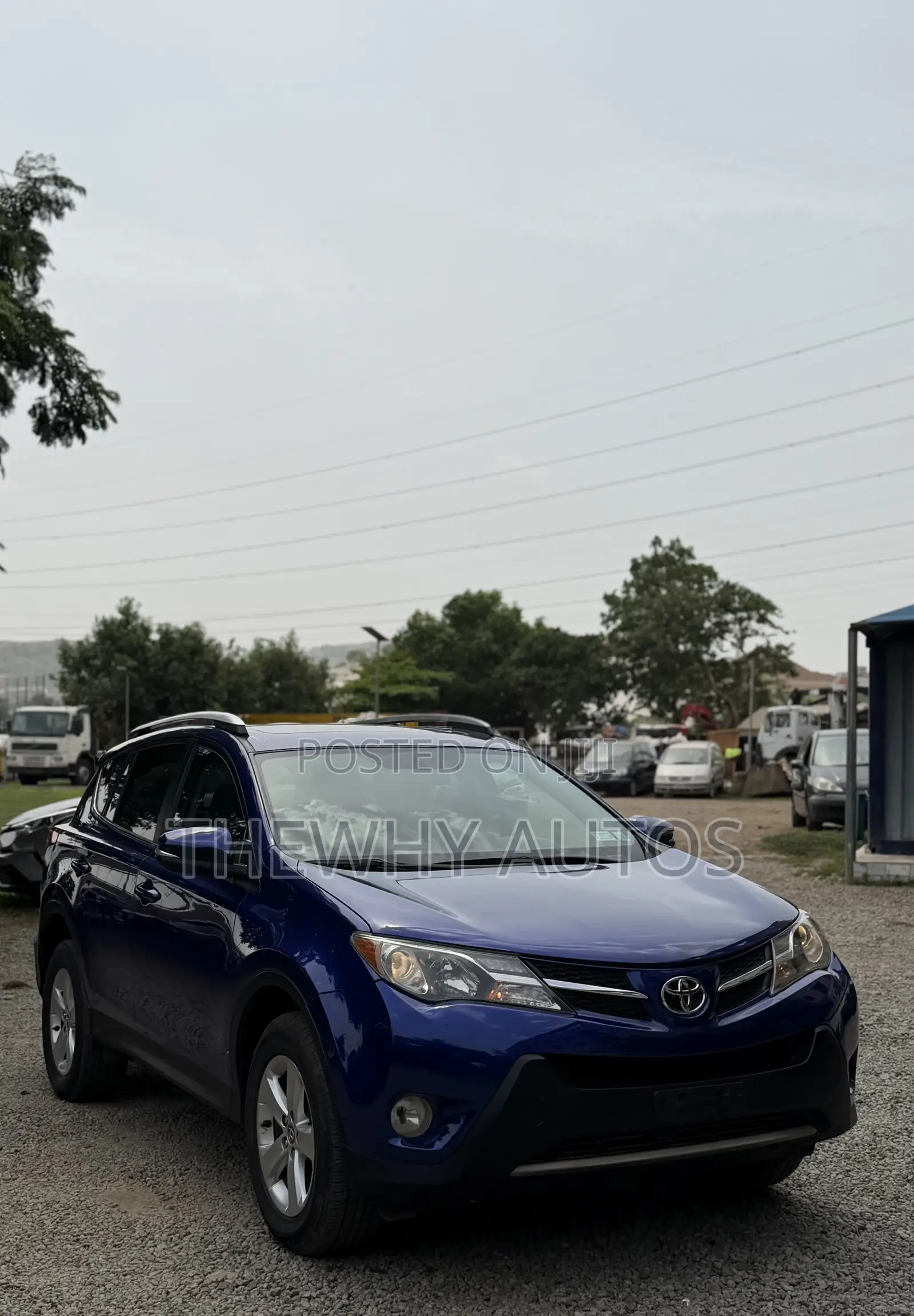 Toyota RAV4 XLE AWD (2.5L 4cyl 6A) 2016 Blue