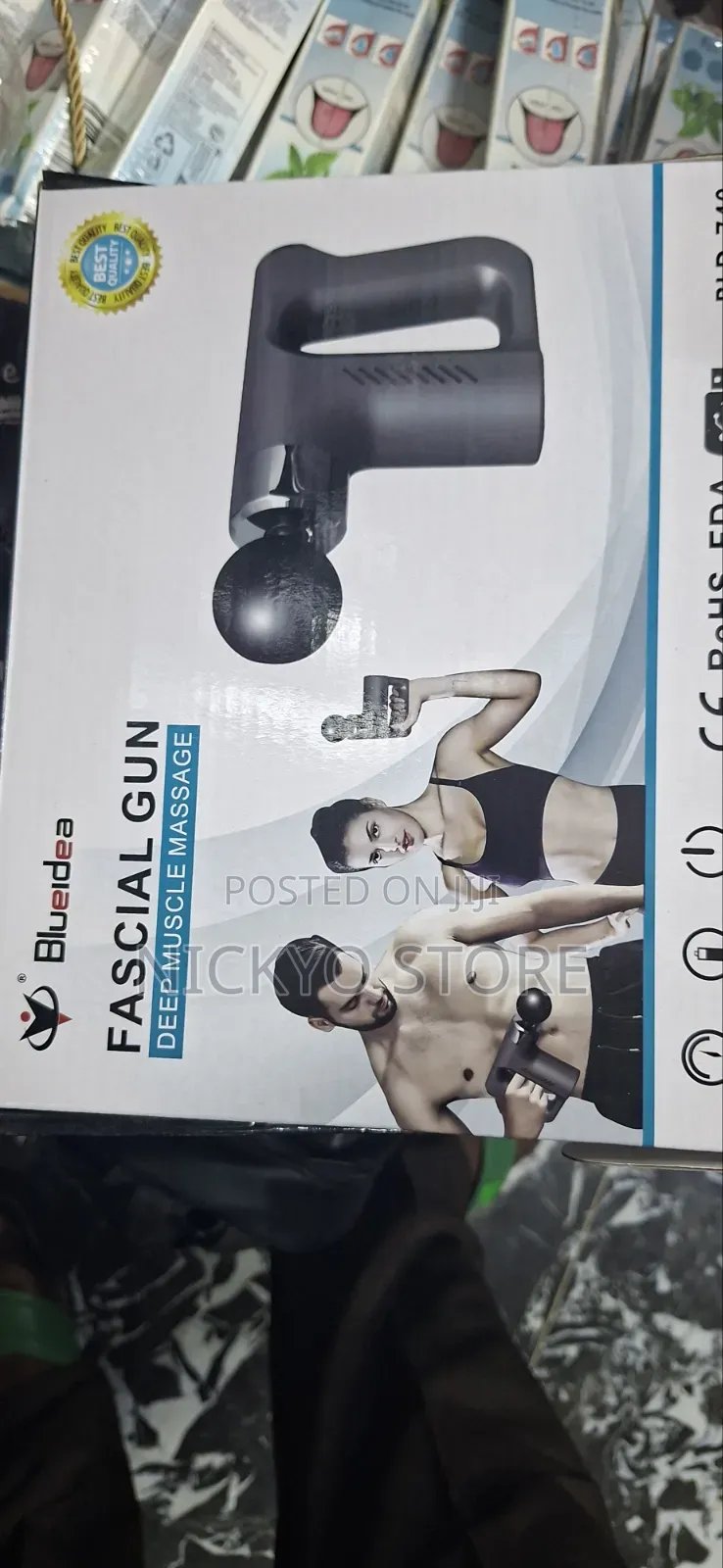 Deep Tissue Massage Gun (Facial Gun – Bld-740)