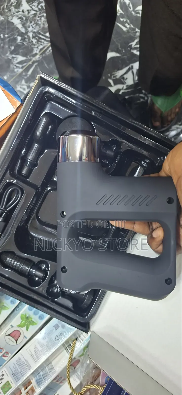 Deep Tissue Massage Gun (Facial Gun – Bld-740)