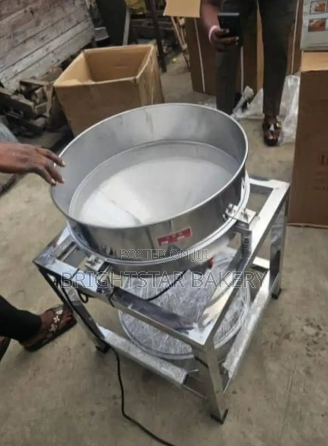 40cm Stainless Steel Vibrating Sieving Machine