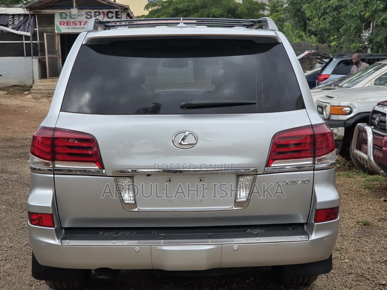 Lexus LX 570 AWD 2016 Silver