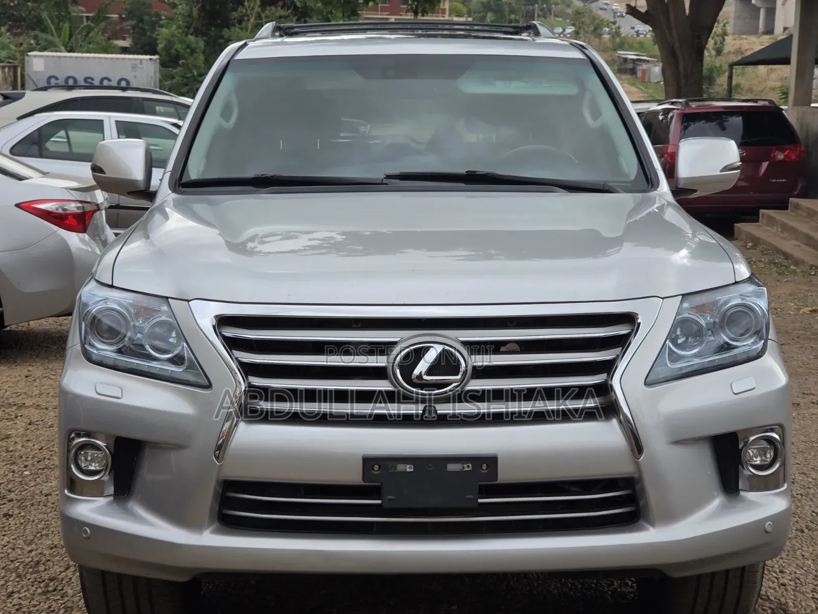Lexus LX 570 AWD 2016 Silver