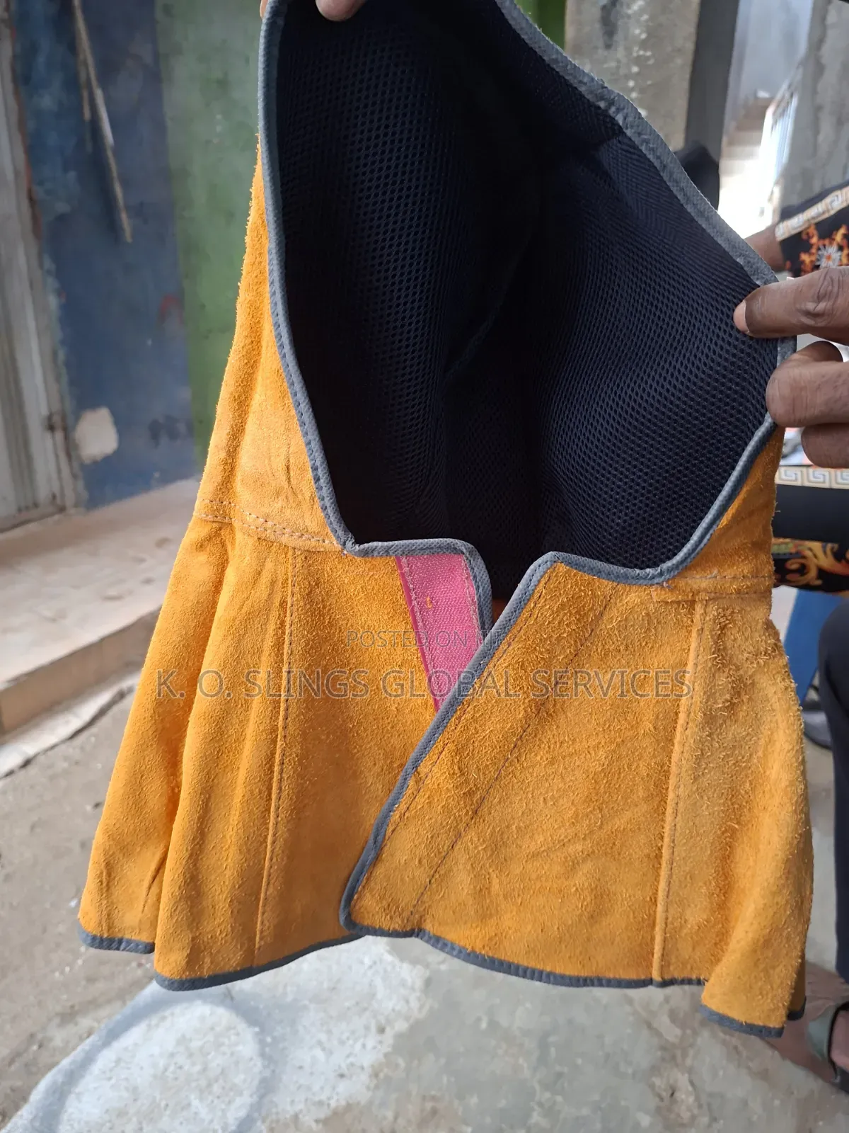 Leather Welding Hood