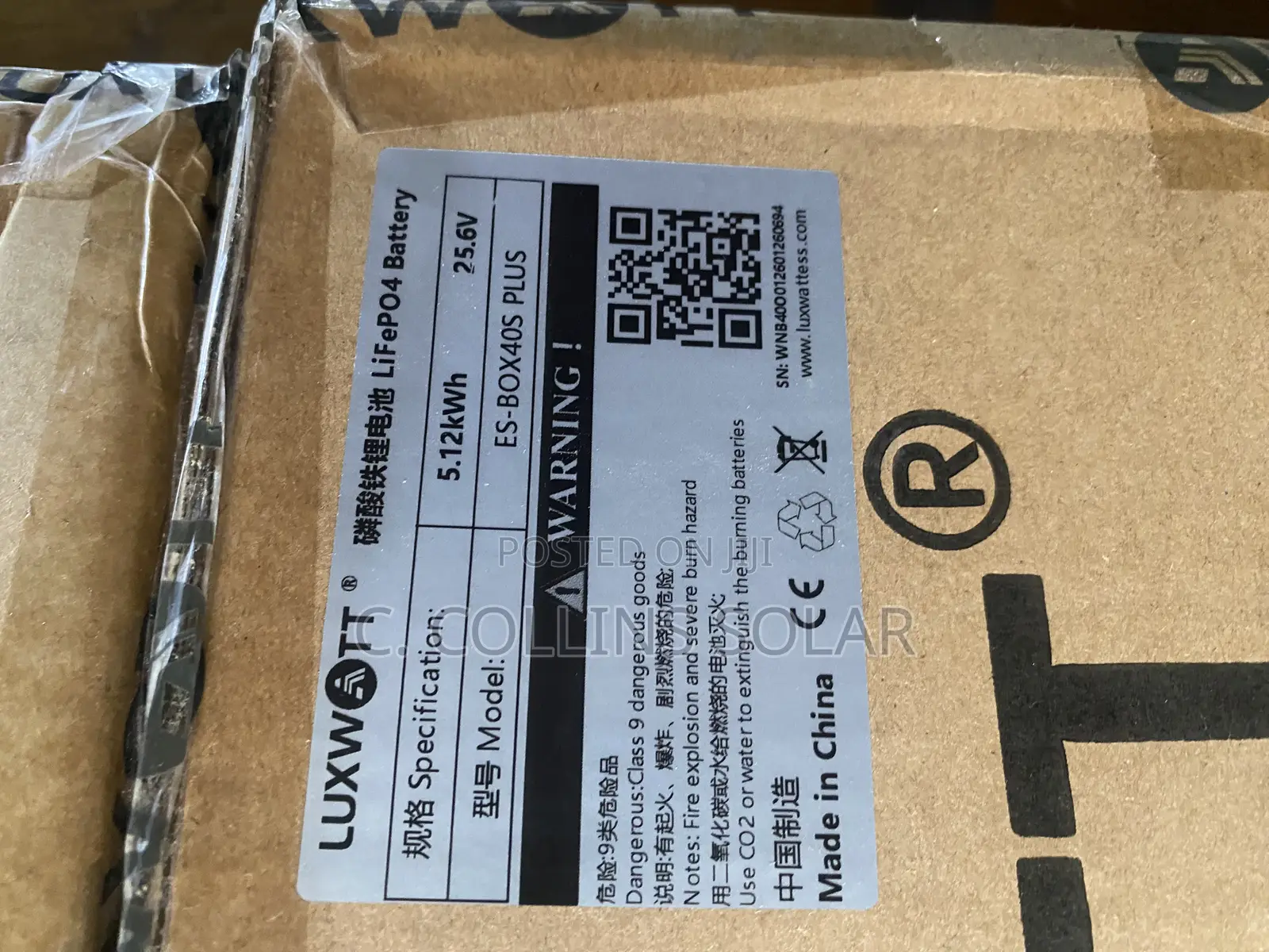 5kwh 24v Luxwatt Lithium Battery