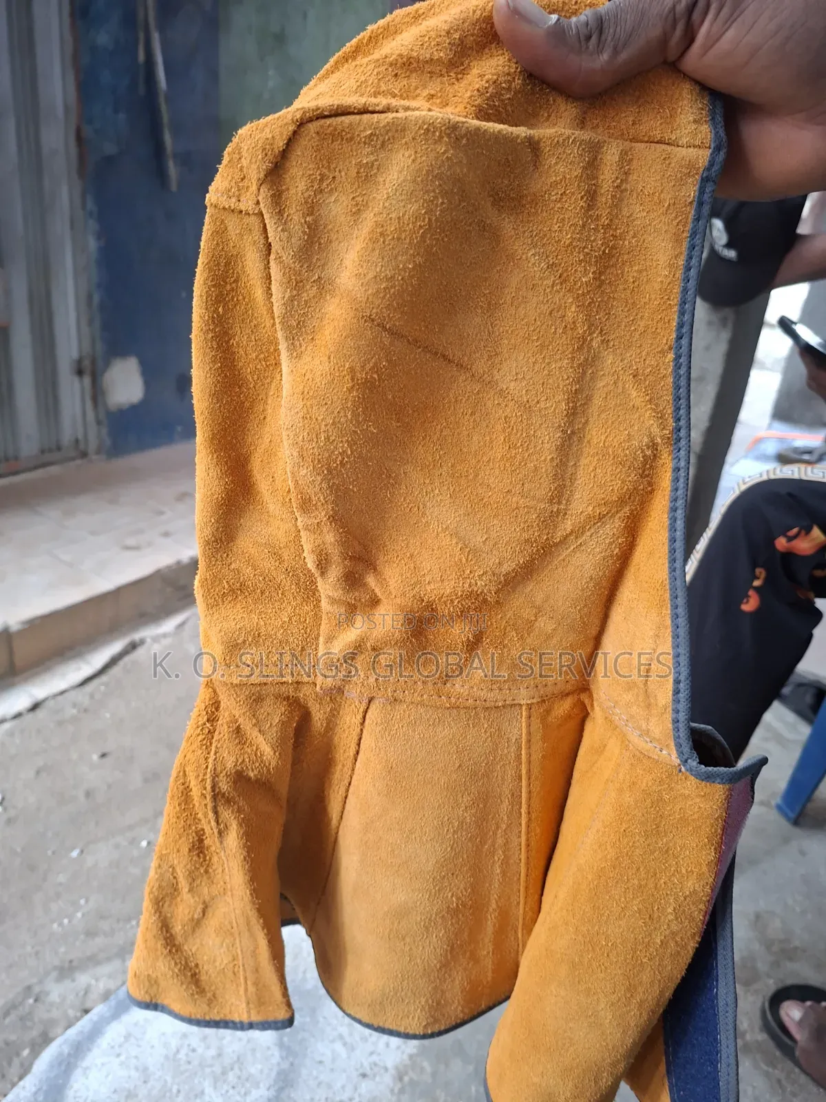 Leather Welding Hood