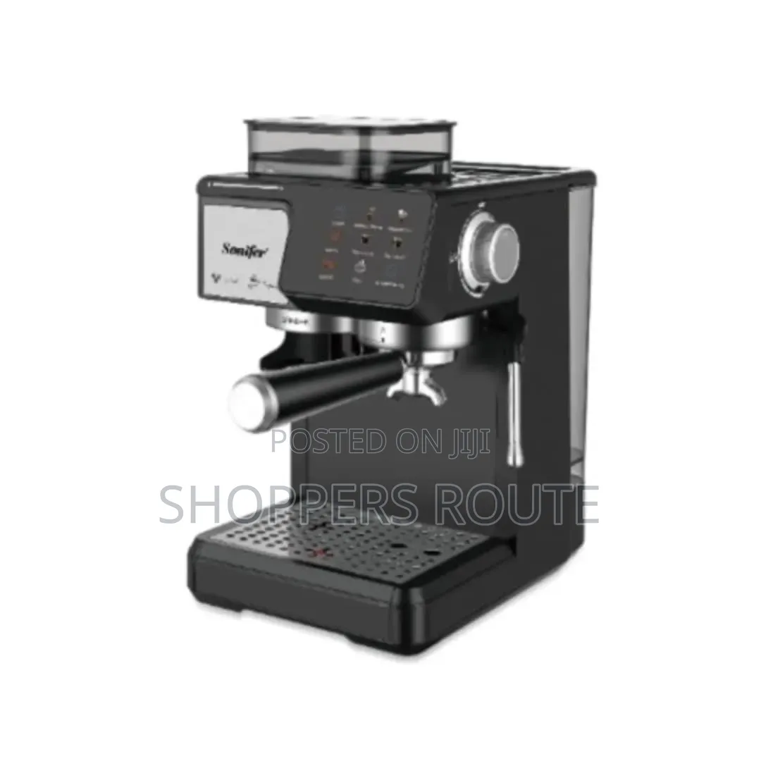Sonifer 2 In 1 Expresso Coffee Machine With Coffee Grinder