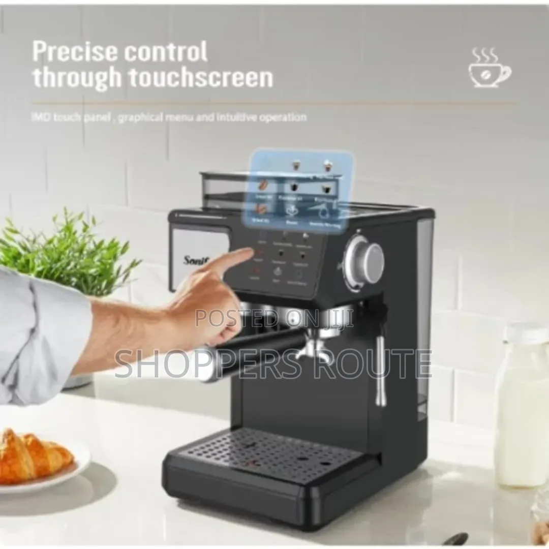 Sonifer 2 In 1 Expresso Coffee Machine With Coffee Grinder