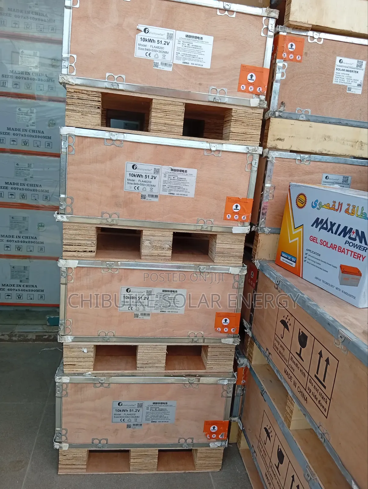 Felicity Solar Lithium Ion Batteries 10kwh 48v Fla200