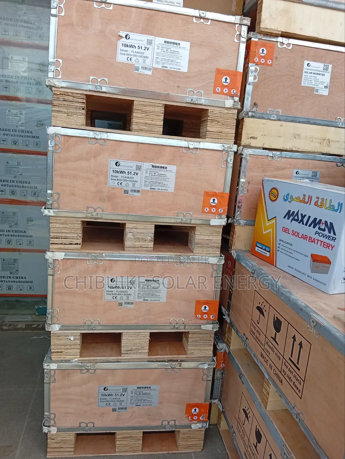 Felicity Solar Lithium Ion Batteries 10kwh 48v Fla200
