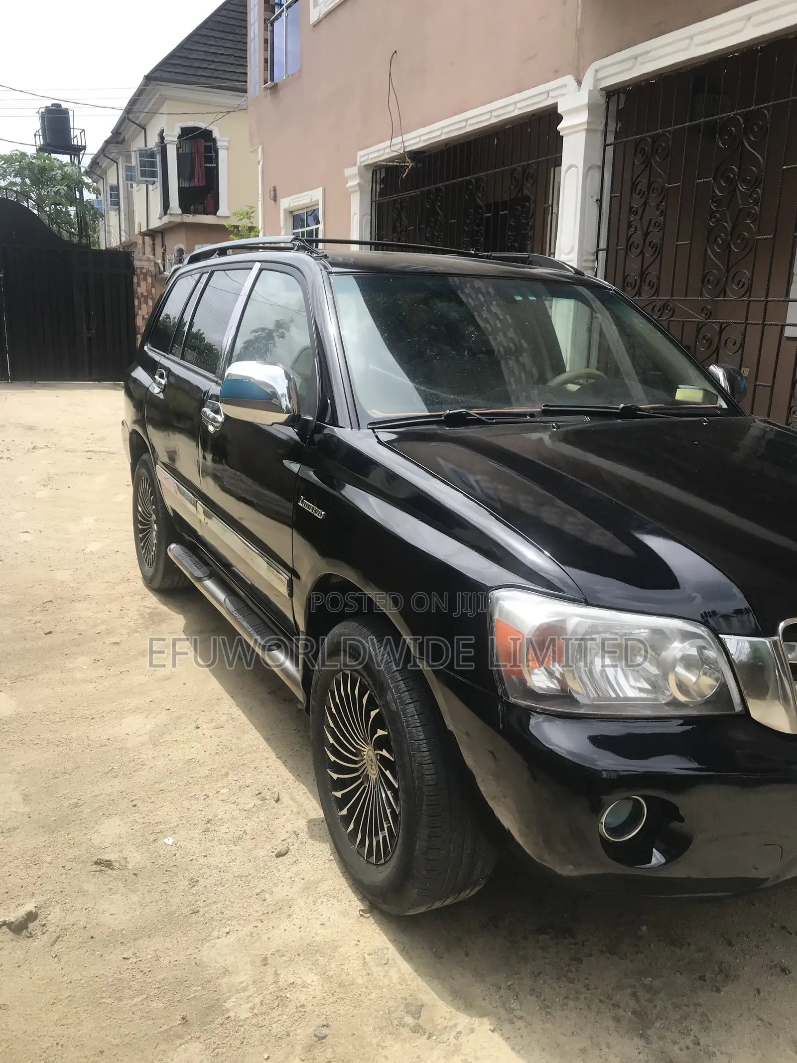 Toyota Highlander Limited V6 2005 Black