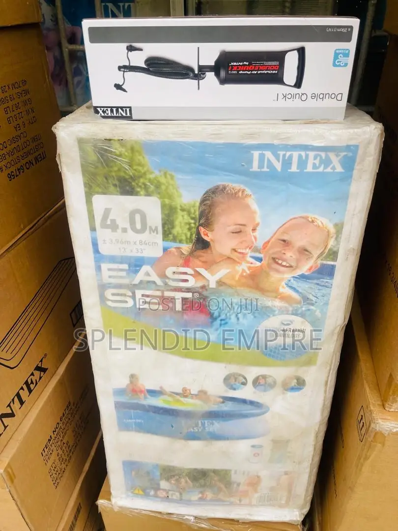 13ft by 33” Intex Large Easy Set Pool With Filter Pump