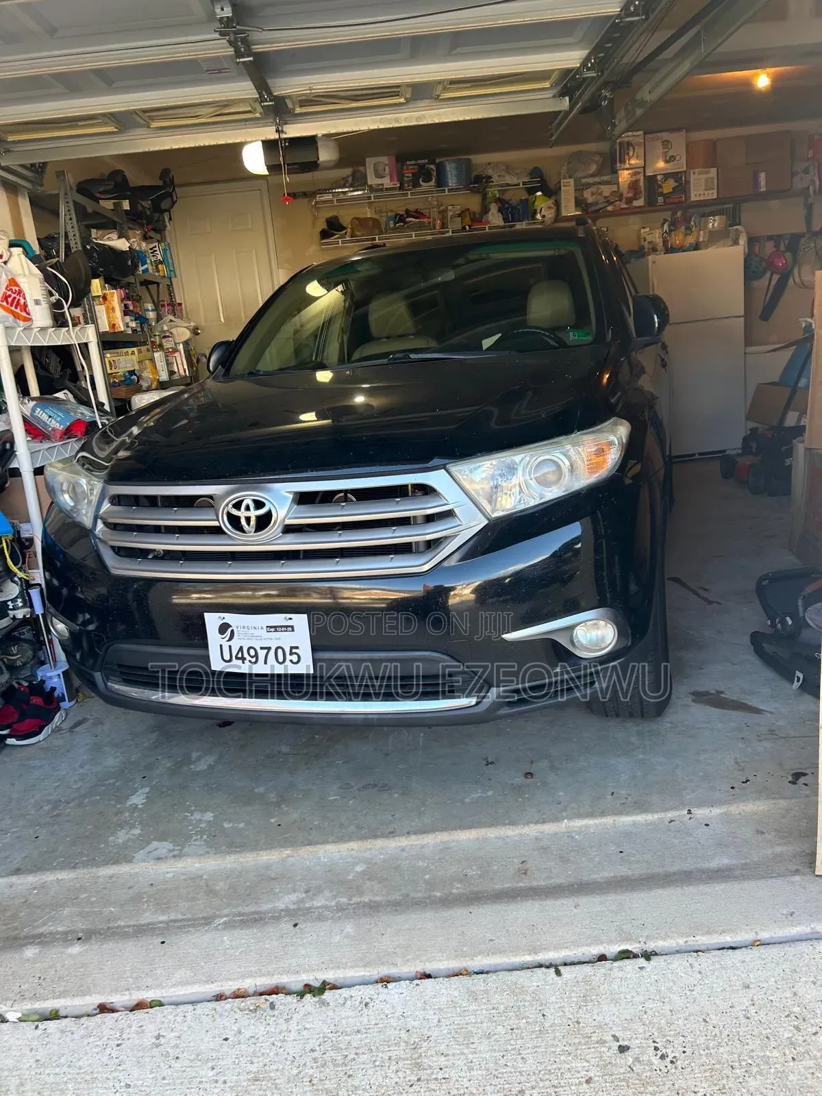 Toyota Highlander SE 2011 Black