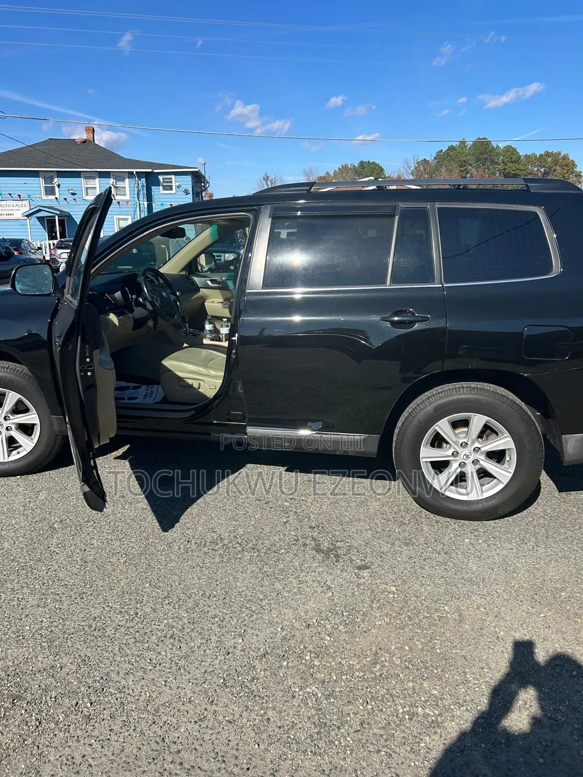 Toyota Highlander SE 2011 Black