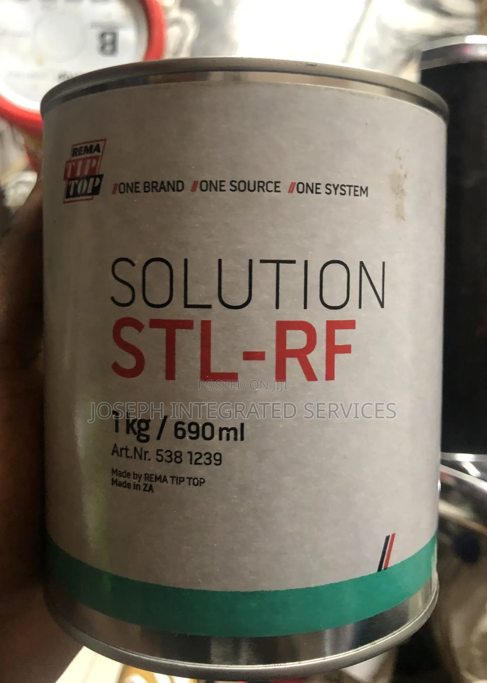 1kg/690ml Container Of Rema Tip Top Solution Stl-rf