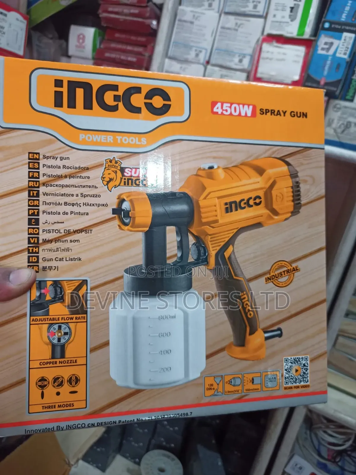 450w Ingco Electric Spray Gun
