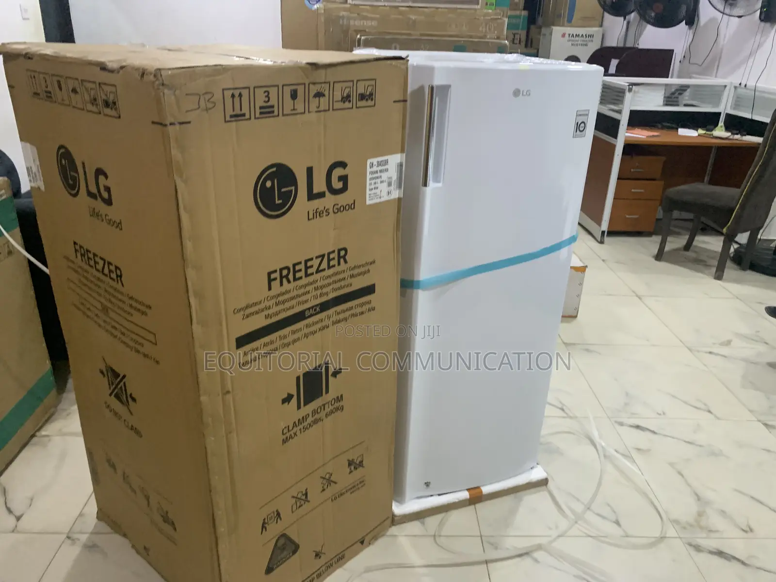 Lg Standing 168l Freezer Gn-304sqbr – Compact, Stylish, Powerful