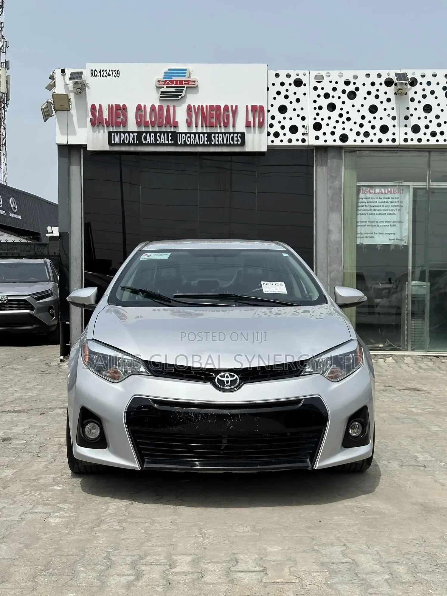 Toyota Corolla S Plus 4dr Sedan (1.8L 4cyl CVT) 2014 Silver