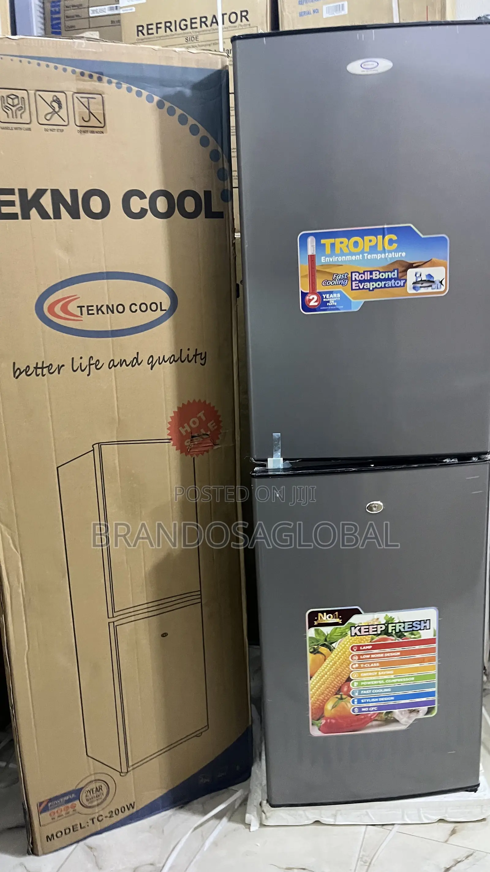 Teknocool 200 Litres Refrigerator (Tc-200w)-Consistent Output