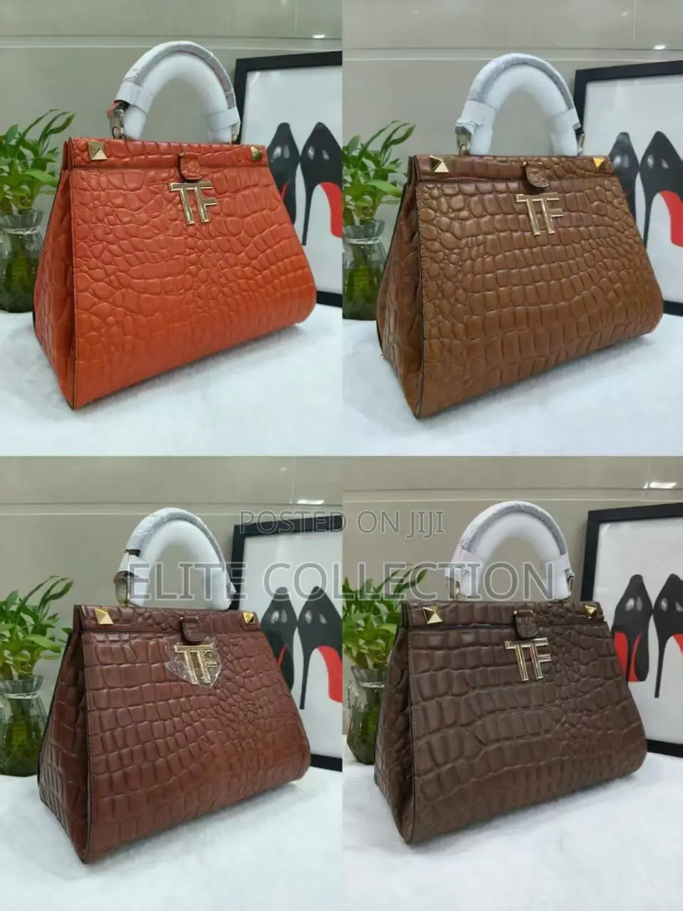 Italian Tomford Pure Leather Bag Available as Displayed