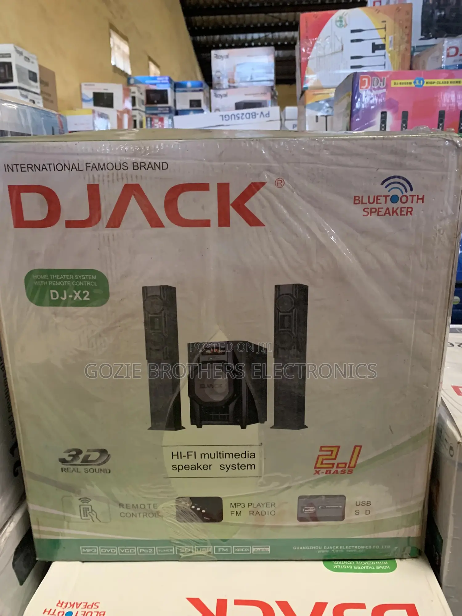 Djack Home Theater Set 2.1 Channel