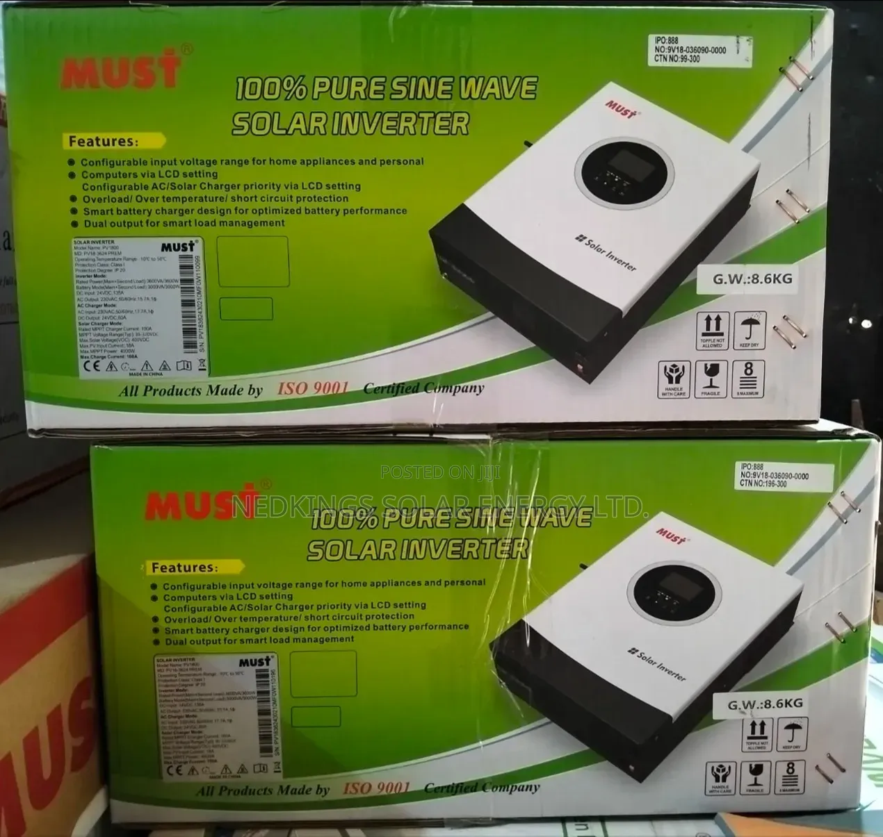 3.6kva 24v Must Hybrid Inverter