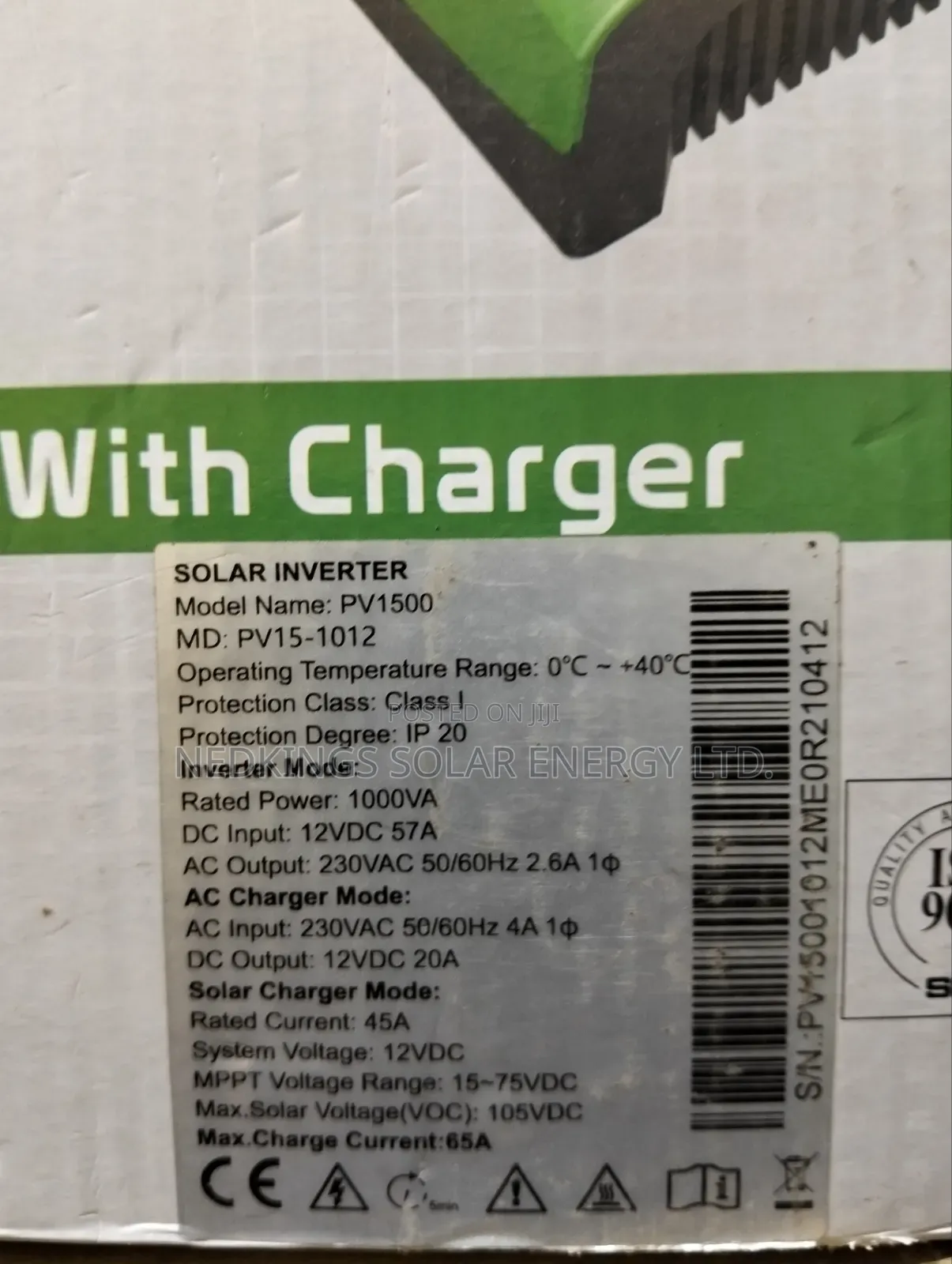 1kva 12v Must Hybrid Inverter