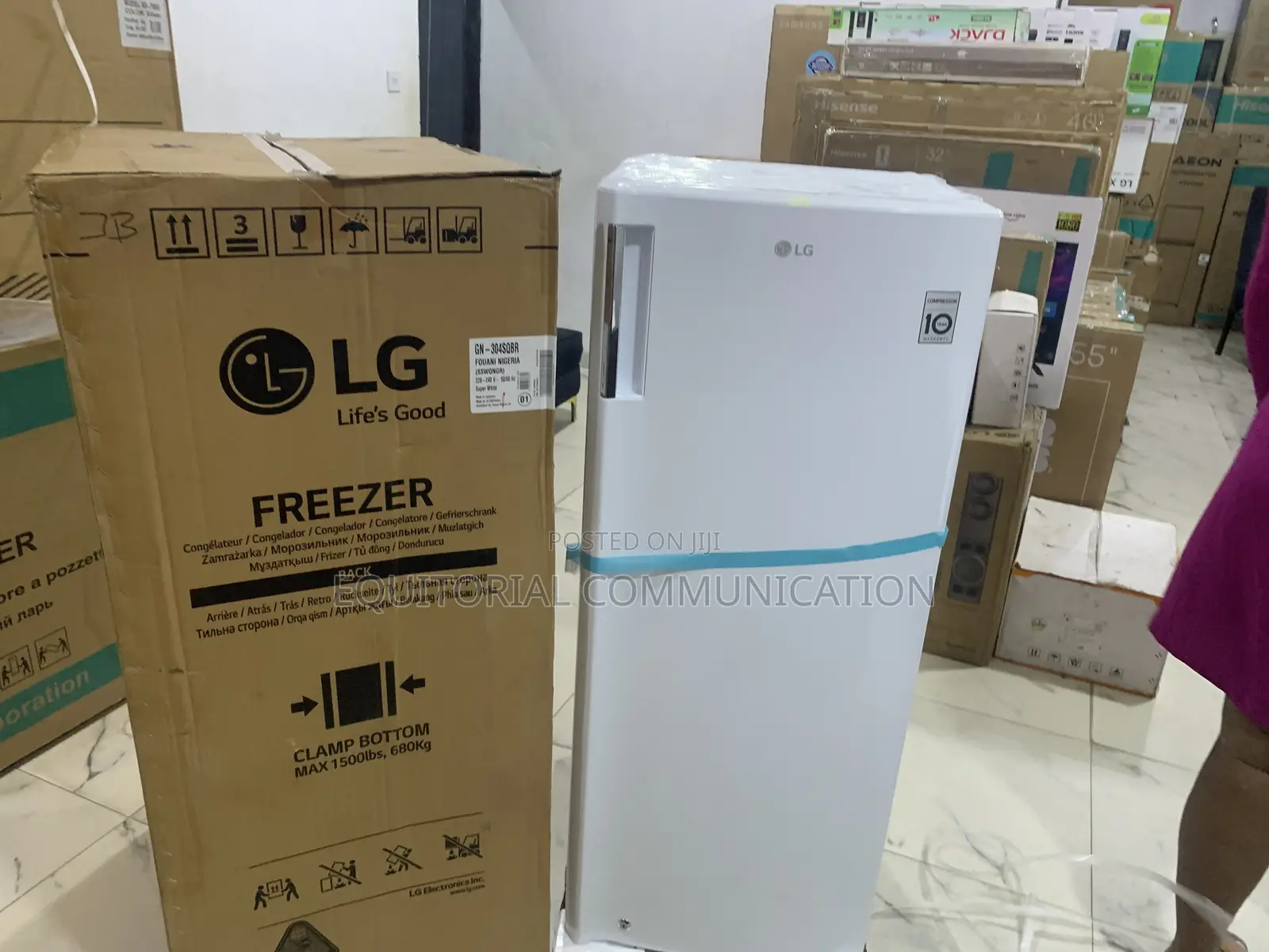 Lg Gn-304sqbr Refrigerator – Your Freshness Partner