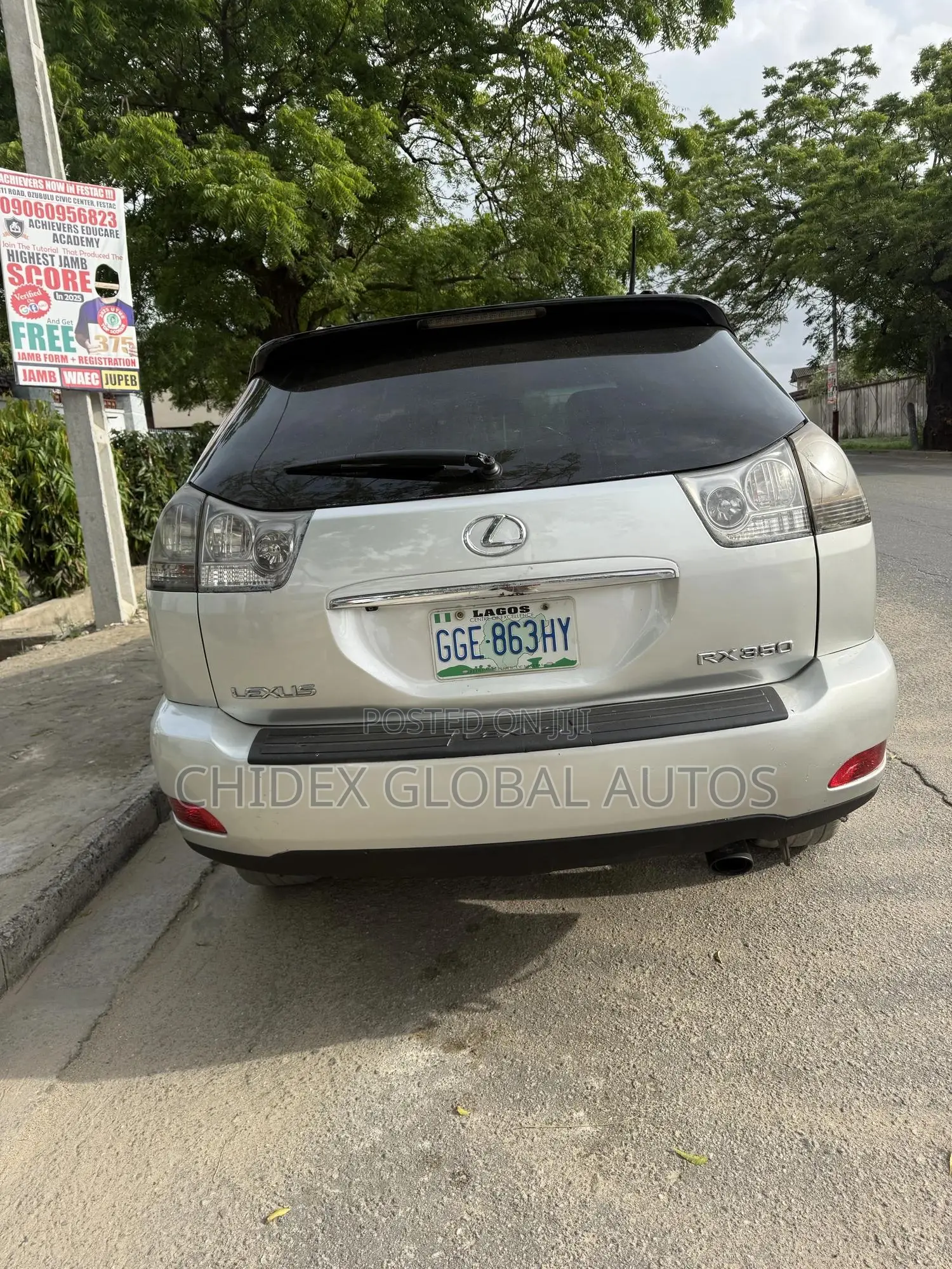 Lexus RX 350 2007 Silver