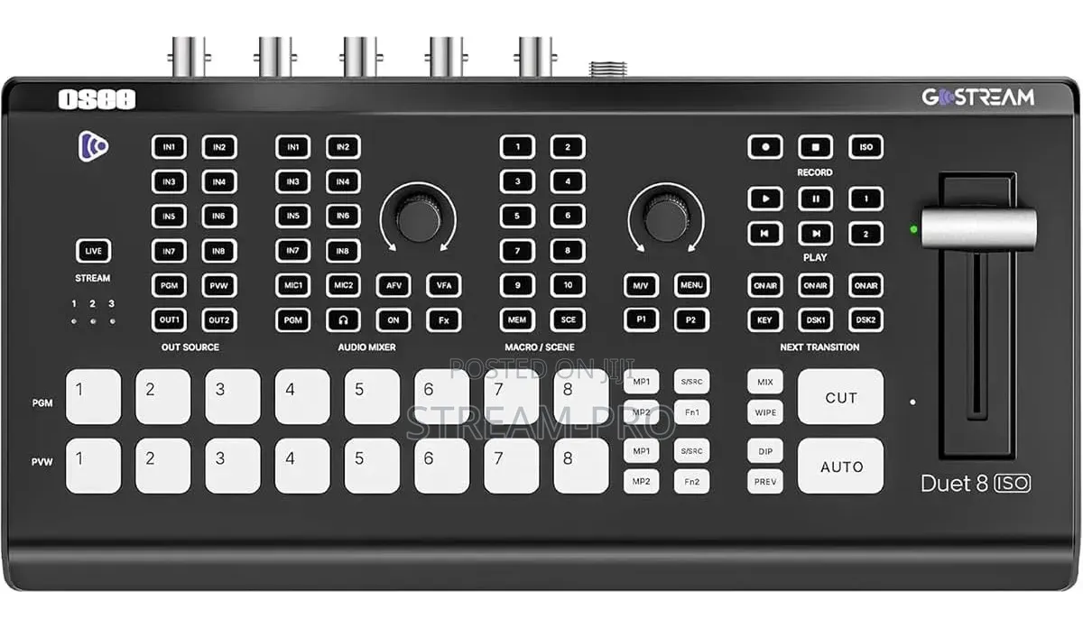 Osee Gostream Duet 8 Iso Live Video Switcher