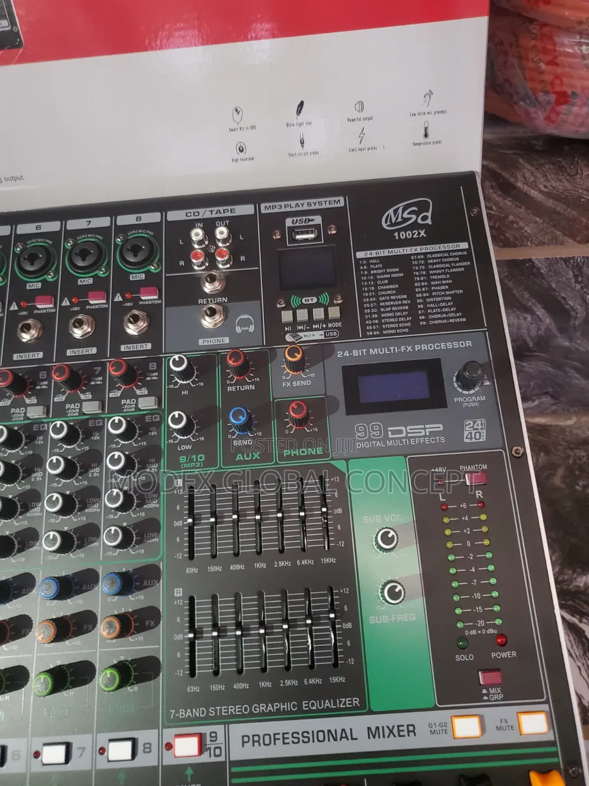 8channel Live Mixer
