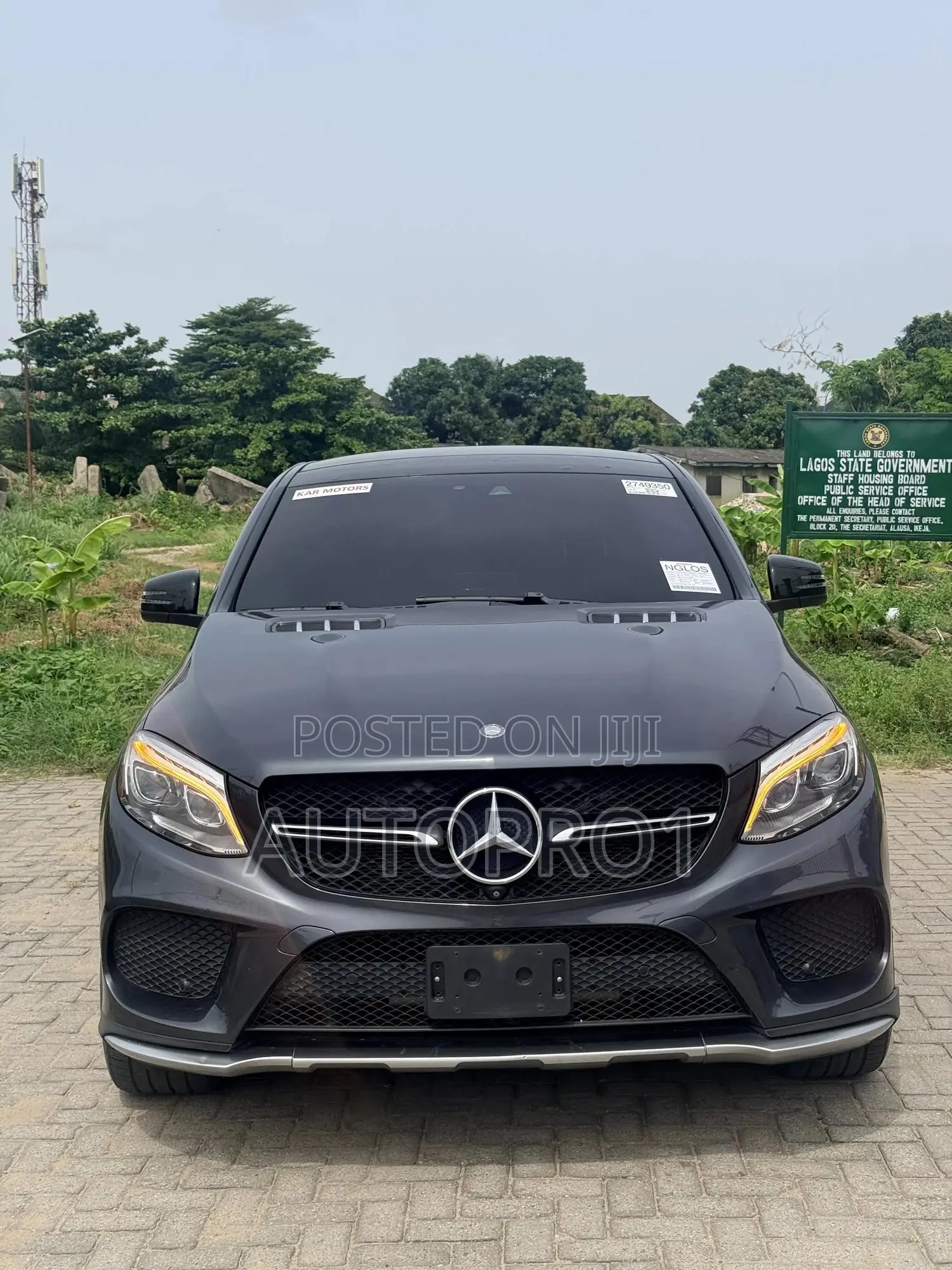 Mercedes-Benz GLE-Class 2016 Gray