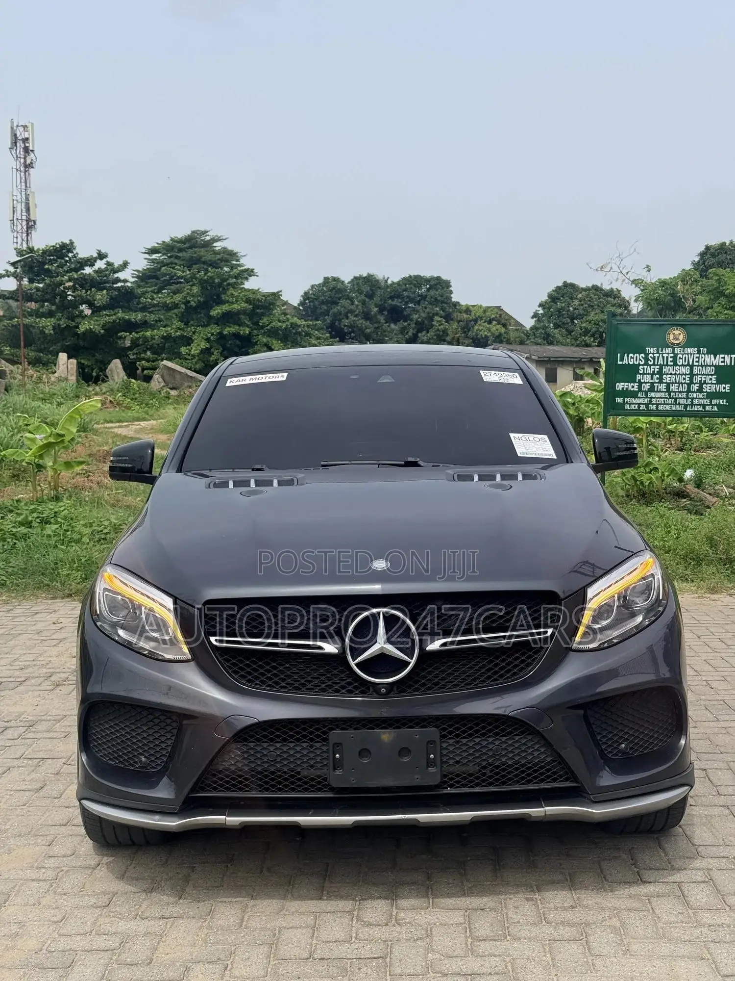 Mercedes-Benz GLE-Class 2016 Gray