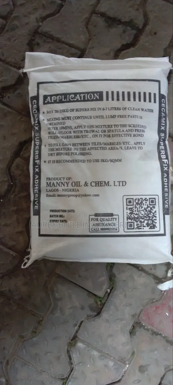Ceramix Adhesive Grey 20kg