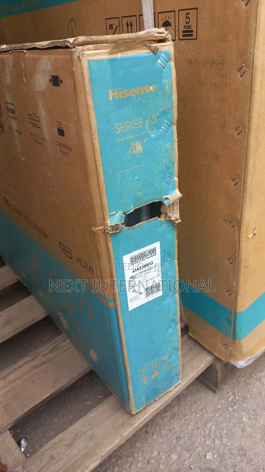 Hisense 43 Inches Television (43a5100fg)Led