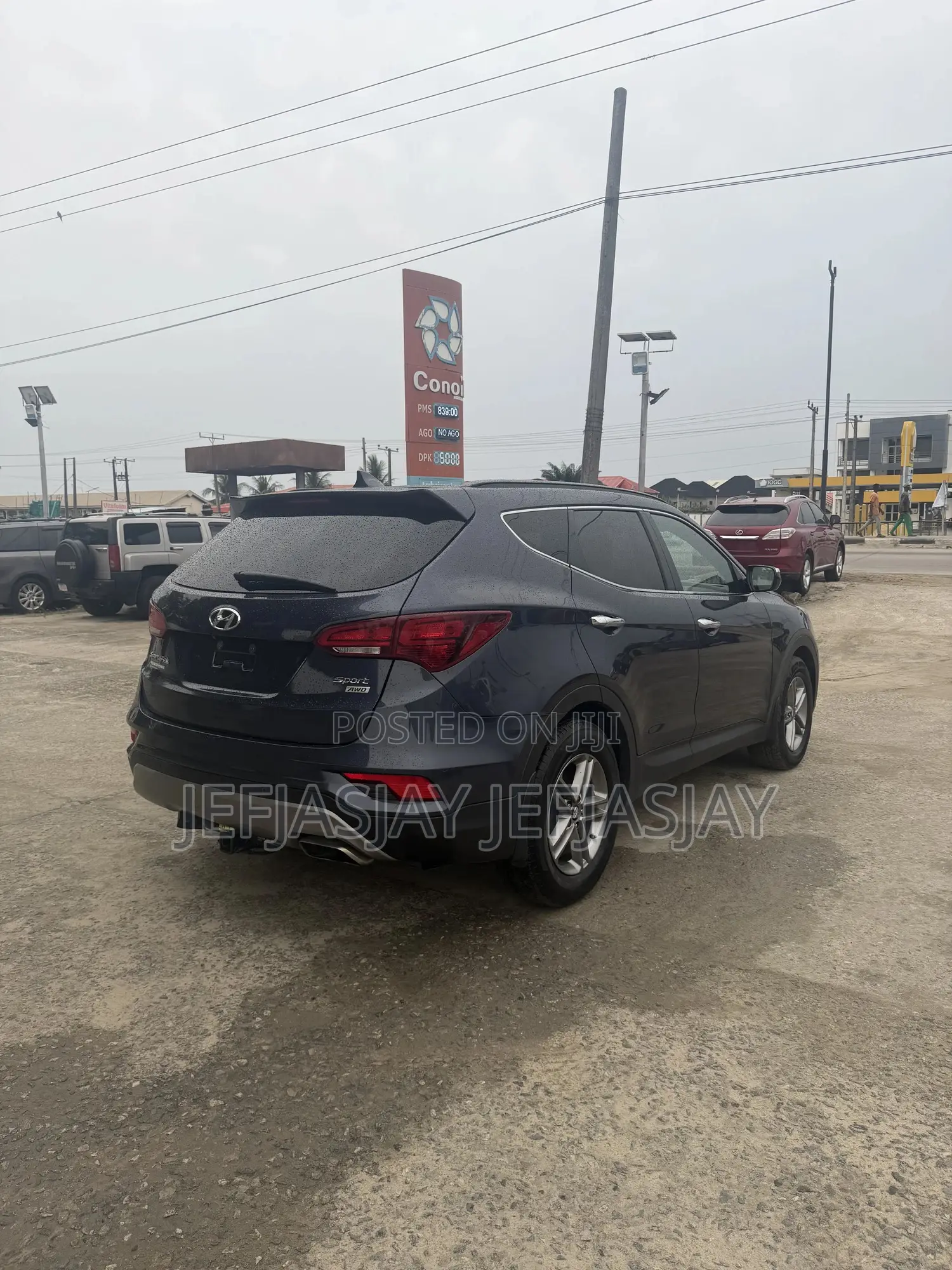 Hyundai Santa Fe SE Ultimate AWD 2017 Gray