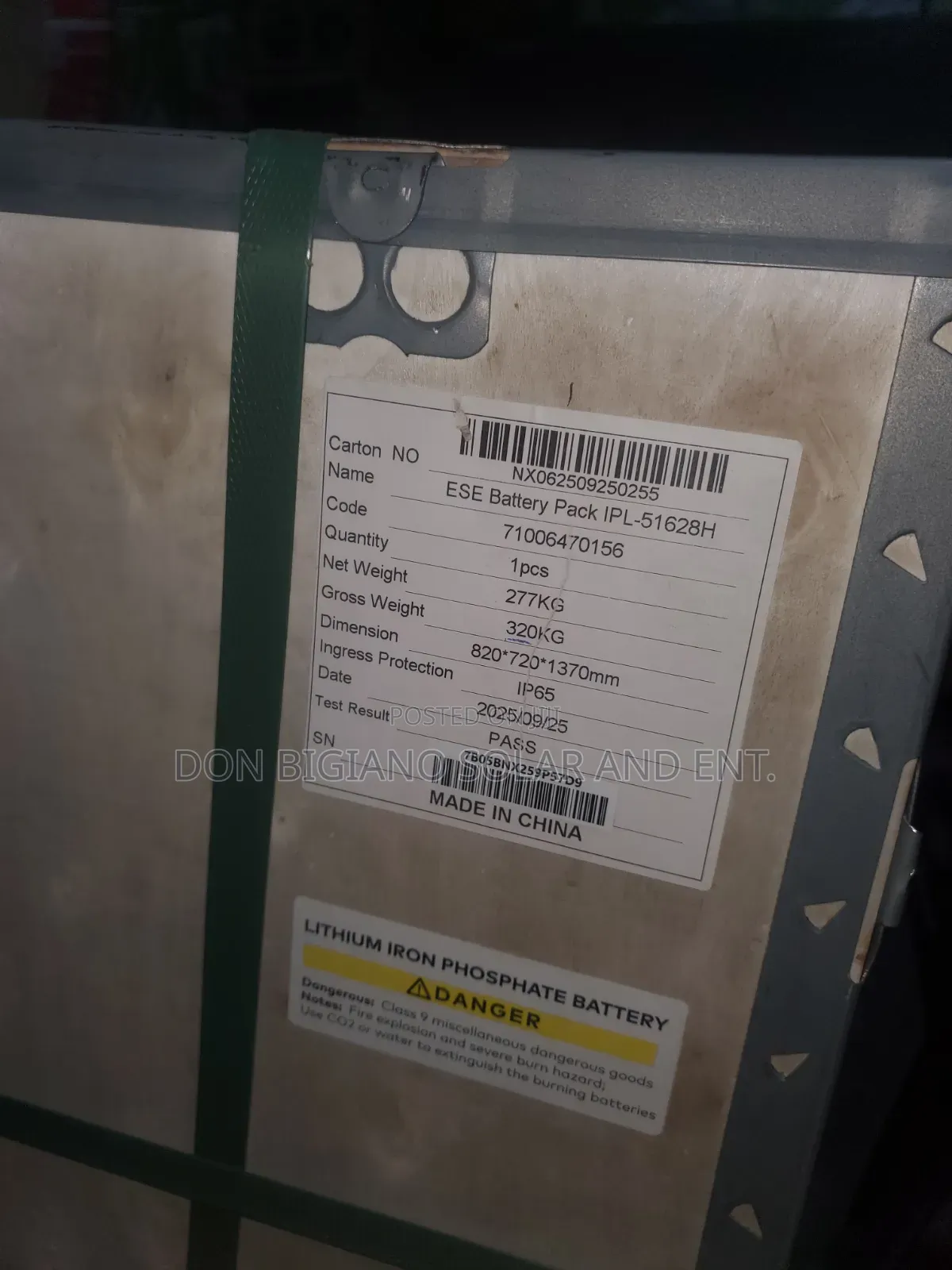 Itel Ese Battery Pack